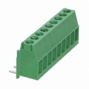 284414-9, Fixed Terminal Blocks TERMI-BLOK HDR 180 5 08MM P.M Key 284414-9, Fixed Terminal Blocks TERMI-BLOK HDR 180 5 08MM P.M Key