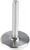 A315/001, M12 Stainless Steel Adjustable Foot, 1250kg Static Load Capacity