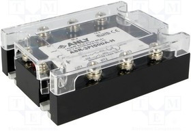 ASR-3PI50DA-H, Реле: полупроводниковое, Uупр: 12-32ВDC, 50А, 48-480ВAC, 3-фазный