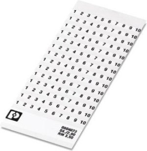 0804073:0021, Terminal Block Tools & Accessories SK 3,5/2,8 FORTL.ZAHLEN 21-30 0804073:0021, Terminal Block Tools & Accessories SK 3,5/2,8 FORTL.ZAHLEN 21-30