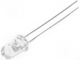 OSWC5161A-PQ, LED; 5mm; white warm; 3000?5800mcd; 60°; Front: convex; 2.9?3.6V