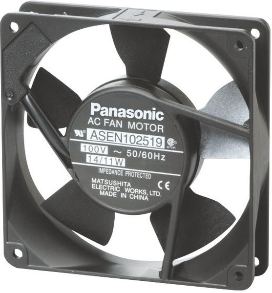 ASEN102529, Вентилятор: AC, осевой, 115ВAC, 120x120x25мм, 108куб.м/ч, 34дБА