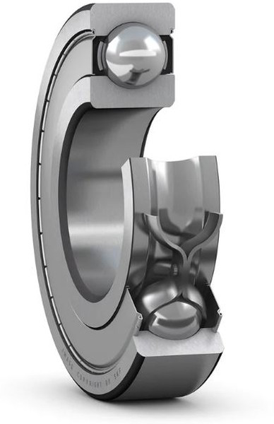 61803-2Z Single Row Deep Groove Ball Bearing- Both Sides Shielded 17mm I.D, 26mm O.D