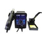 ELEMENT 898BD, Станция паяльная термовоздушная + паяльник ELEMENT 898BD, Станция паяльная термовоздушная + паяльник