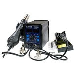 ELEMENT 898BD, Станция паяльная термовоздушная + паяльник ELEMENT 898BD, Станция паяльная термовоздушная + паяльник