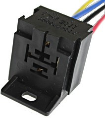 904683, 904683 Колодка под реле 4х-конт. с кронштейном,пластик (3334485008) TM Nord YADA