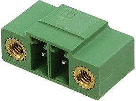1843790, 8A 2 1 3.5mm 1x2P Green - Pluggable System TermInal Block