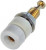 2142-9, Test Plugs &amp; Test Jacks BANANA JACK WHITE MINI