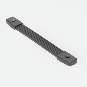 H1014K, STRAP HANDLE, RUBBER/STEEL, BLACK