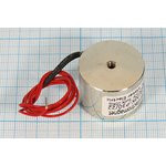 Электромагнит 12В, ток 0,5А, размер 30x 22, выводы 2L, BR-P30/22