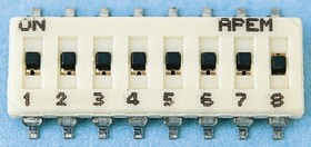 IKN0603000, 6 Way Surface Mount DIP Switch SPST