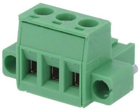 MSTB2.5/3STF5.08, Разъемный клеммник, 5,08мм, Кол-во полюс: 3, прямой, вилка, "мама"