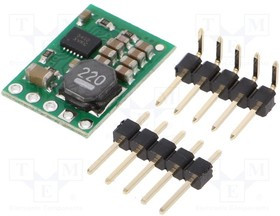 POLOLU-2834, Преобразователь: step down, Uвых: 12В, Uвх: 12,1-36В, 1А, 85-93%