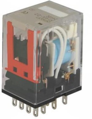 MY4N D2 DC24(S), Реле питания, 4PDT, 24 В DC, 5 А, Серия MY, Гнездо, Без Защелки MY4N D2 DC24(S), Реле питания, 4PDT, 24 В DC, 5 А, Серия MY, Гнездо, Без Защелки