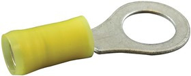 52077, Клемма с кольцевым наконечником, M12, 1/2", 10 AWG, 6.64 мм², PIDG, Желтый
