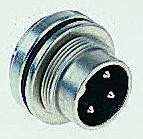 C091 31W007 100 2, Circular DIN Connectors Male recpt 7 Pin; Front MT