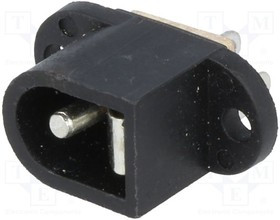 PC-010, Гнездо питания DC "папа" 5,5/2,1мм 5,5мм 2,1мм пайка