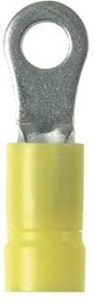 PV12-8HDR-L, Клемма с кольцевым наконечником, M4, #8, 12 AWG, 4 мм², PV-HDR Series, Желтый PV12-8HDR-L, Клемма с кольцевым наконечником, M4, #8, 12 AWG, 4 мм², PV-HDR Series, Желтый