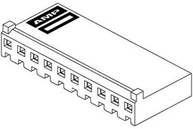 1-770849-4, Headers &amp; Wire Housings 14P SL156 HSG W/LCK RAMP W/TABS