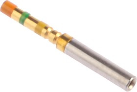 204351-1, AMPLIMITE 90 Series, size 22 Female Crimp D-sub Connector Contact, Gold over Nickel Signal, 28