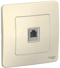 SE BLNIS011002, BLANCA С/У РОЗЕТКА телефонная RJ11, МОЛОЧНЫЙ BLNIS011002