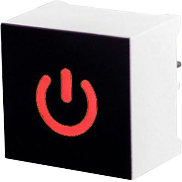 CTHS15CIC01ONOFF, Display Switches CTH SQR 15mm LED 2.0V Lead Red OnOff