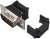 L17DEFRA09PC309, Разъем D Sub, DB9, Standard, Штекер, Серия 17D, 9 контакт(-ов), DE, IDC / IDT