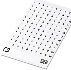 0804374:0091, Terminal Block Tools &amp; Accessories SK 6,2/3,8 FORTL.ZAHLEN 91-10
