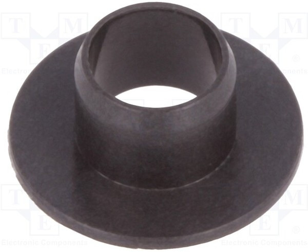 GFM-04050-04, Подшипник: опорная втулка, с юбкой, dвнешн: 5мм, dвнутр: 4мм
