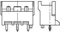 1903415-1, Power to the Board GHC 9.0 3POS HDR ASSY
