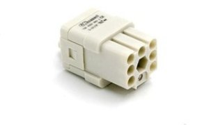 93601-0443, Heavy Duty Power Connectors SQ7/0 10A 7P+PE F INSERT 7607.5802.0 93601-0443, Heavy Duty Power Connectors SQ7/0 10A 7P+PE F INSERT 7607.5802.0