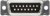 205205-2, D-Sub Standard Connectors 15P SOCKET TIN