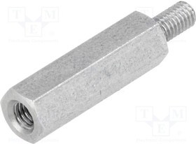 TFM-M3X18/DR244, Дистанцирующая стойка с резьбой, 18мм, Внутр.резьба: M3