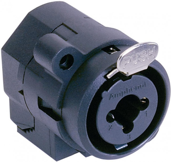 ACJC6VBULK, Аудио разъем XLR, 3 контакт(-ов), Гнездо, Монтаж на Шасси, Контакты с Покрытием из Золота ACJC6VBULK, Аудио разъем XLR, 3 контакт(-ов), Гнездо, Монтаж на Шасси, Контакты с Покрытием из Золота