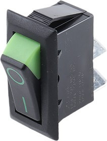 C1300XRAAD, SPST, On-Off Rocker Switch Panel Mount