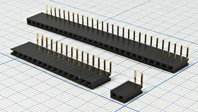Гнездо на плату, шаг 2.54мм, однорядное, PBS-R-1x 4, 4 контакта, угловое, PBS-4R; №1948 гн PBS-R-1x 4\P2,54\4P\ угл\плат\PBS-4R