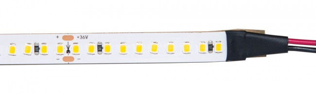 Светодиодная лента 990SMD диодов (2835), 36В, 5м, ГИПЕР, белый теплый 2800-3300К ELF-990SMD2835NWww-Hy36