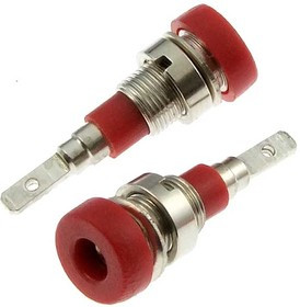Z007 2mm panel jack RED