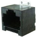 RJE231883116T, Modular Connectors / Ethernet Connectors RJ 1Port MODJK Con 8P8C ShldwTabs SrfMt