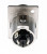 NC5FP-1, XLR Connectors 5C FEMALE NICKEL SILVER CONTACTS