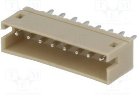 NX1500-08SMS, Гнездо, провод-плата, "папа", 1,5мм, PIN: 8, THT, 100В, 1А, луженые
