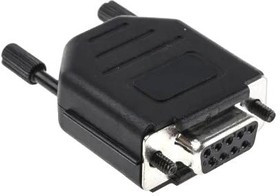 MP010150, D SUB CONN KIT, RCPT, 9POS, DE, SOLDER