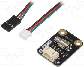 DF-DFR0440, Двигатель DC, вибрационный, 3,3-5ВDC, Gravity, 30x22мм