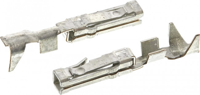 FCI-76357-401, Контакт; "мама"; луженые; 30AWG-22AWG; DUBOX; обжим; на провод