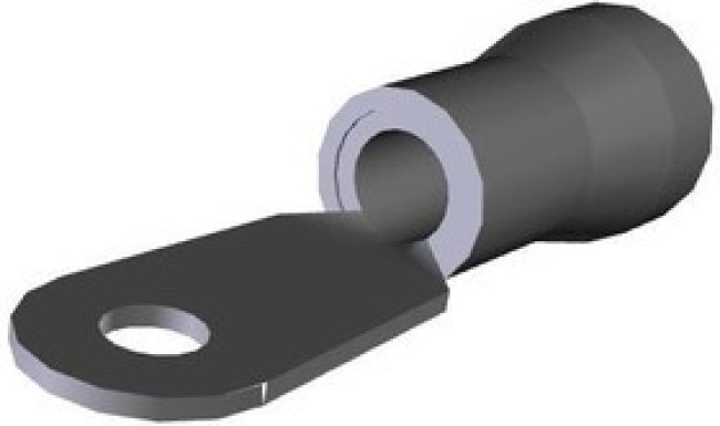 52042-4, Terminals PVC-RING 06AWG BLU #10 52042-4, Terminals PVC-RING 06AWG BLU #10