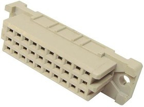 09252306825, DIN 41612 Connectors 30P TYPE 3C FEMALE STRAIGHT SOLDER PIN