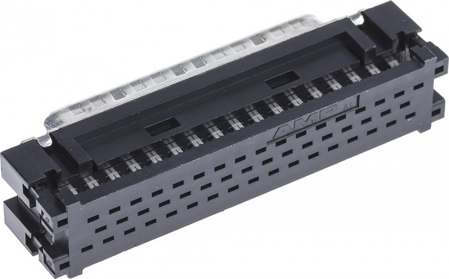 1658607-1, Amplimite HDF-20 50 Way Right Angle Cable Mount D-sub Connector Plug, 2.76mm Pitch 1658607-1, Amplimite HDF-20 50 Way Right Angle Cable Mount D-sub Connector Plug, 2.76mm Pitch