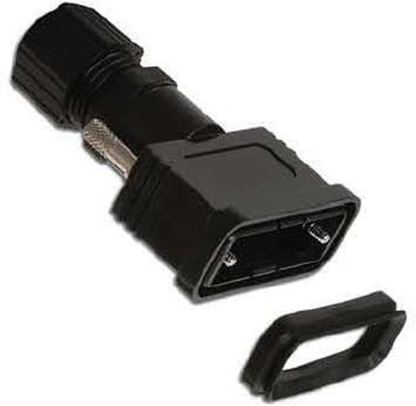 967-025-010R011, 967 Series ABS D Sub Backshell, 25 Way