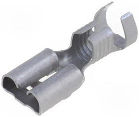 180384-2, Quick Disconnect Terminal 10-11AWG Brass RCP 20.5mm Pre-Tin Loose