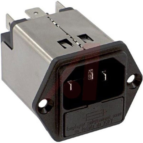 5200.1023.1, AC Power Entry Modules SCREW-ON 1-POLE 10A 5200.1023.1, AC Power Entry Modules SCREW-ON 1-POLE 10A